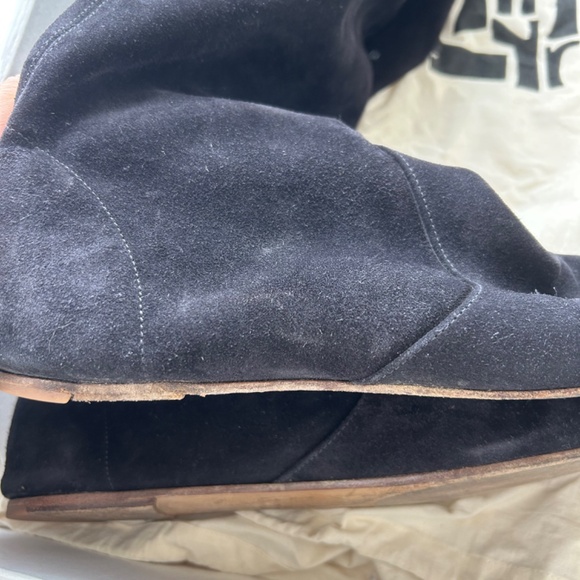 Isabel Marant high suede boot with flat sole:  Dixie boot, size 40 - Picture 7 of 7